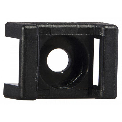 Площадка для хомутов 22x16x9.5, отв. d=6.8мм, CTH-2B черная (100 шт.) A0150090105