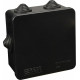 Распределительная коробка 100х100х50мм, черный, UAtmo Jet Black A0150170033