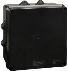 Распределительная коробка 150х150х70мм, черный, UAtmo Jet Black