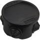 Распределительная коробка d=50мм, l=50мм, черный, UAtmo Jet Black A0150170036