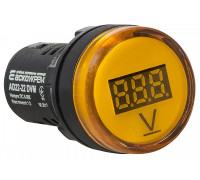 Цифровой измеритель напряжения AD22-22DVM DC 5-30В (желтый)