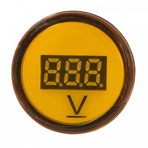 Цифровой измеритель напряжения AD22-22DVM DC 5-30В (желтый) A0190010013