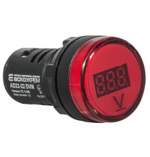 Цифровой измеритель напряжения AD22-22DVM DC 5-30В (красный)