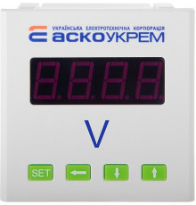 AС вольтметр цифровой 600В 80х80 модель ЦВ-8