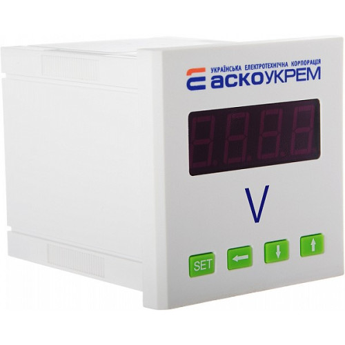 AС цифровой вольтметр 600В 72х72 модель ЦВ-7 A0190010121