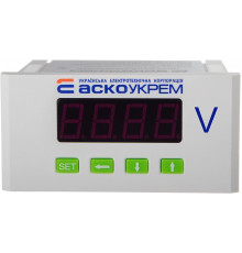 AС цифровой вольтметр 600В 96х48 модель ЦВ-5