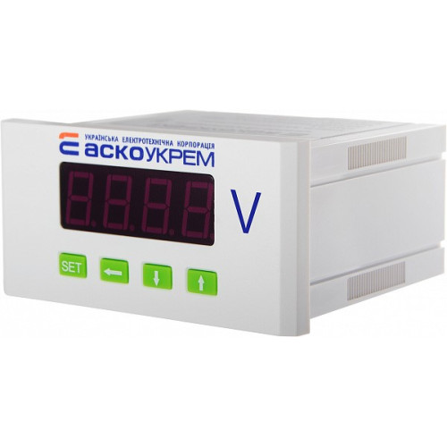 AС цифровой вольтметр 600В 96х48 модель ЦВ-5 A0190010122