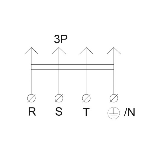 Вилка каучуковая 3Р+PE 25А IP44 A0250010003