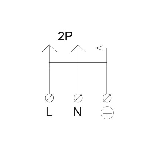 Розетка каучуковая с защитной крышкой 2Р+PE 16А IP44 A0250010004