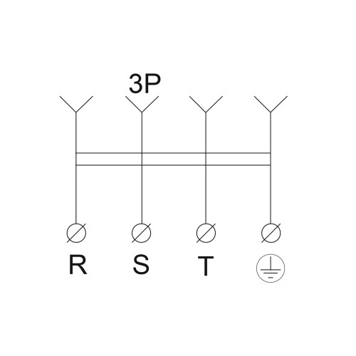 Розетка каучуковая с защитной крышкой 3Р+PE 25А IP44 A0250010006