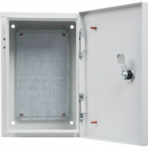 Корпус с монтажной панелью металлический 30*20*15 см, IP31, серии UBox A0260020001