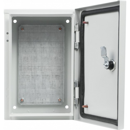 Корпус с монтажной панелью металлический 30*20*15 см, IP54, серии UBox A0260020013