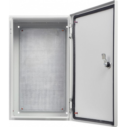 Корпус с монтажной панелью металлический 50*30*20 см, IP54, серии UBox A0260020018