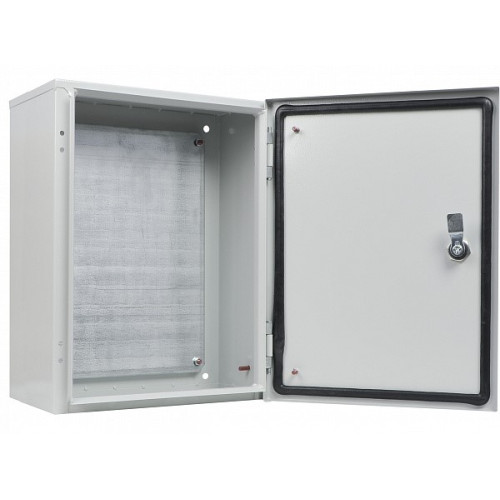 Корпус с монтажной панелью металлический 40*30*25 см, IP54, серии UBox A0260020038