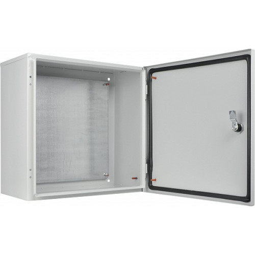 Корпус с монтажной панелью металлический 40*40*25 см, IP54, серии UBox A0260020039
