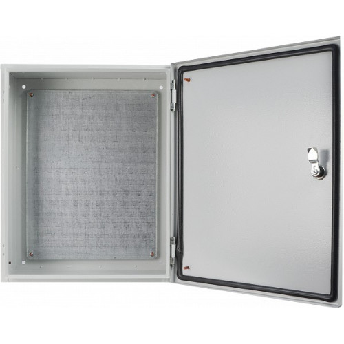 Корпус с монтажной панелью металлический 50*40*25 см, IP54, серии UBox A0260020040