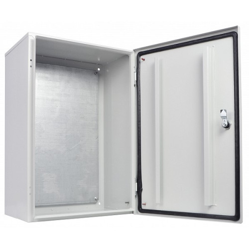 Корпус с монтажной панелью металлический 60*40*30 см, IP54, серии UBox A0260020042