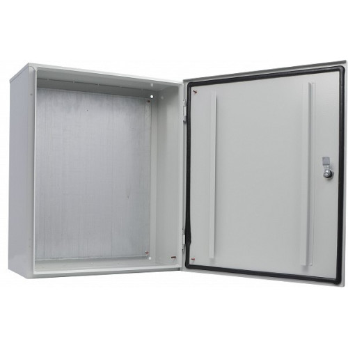 Корпус с монтажной панелью металлический 60*50*25 см, IP54, серии UBox A0260020043