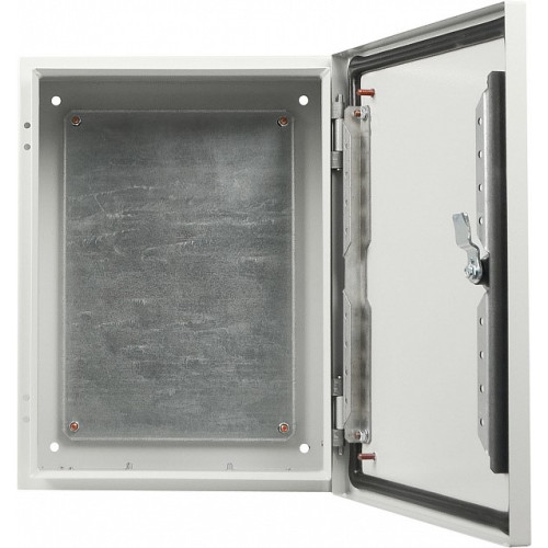 Корпус с монтажной панелью металлический 40*30*20 см, IP65, серии UBox A0260020051