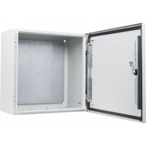 Корпус с монтажной панелью металлический 40*40*20 см, IP65, серии UBox A0260020052