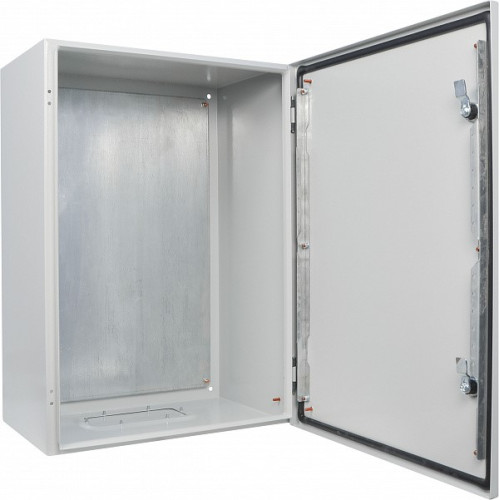Корпус с монтажной панелью металлический 60*50*20 см, IP65, серии UBox A0260020055