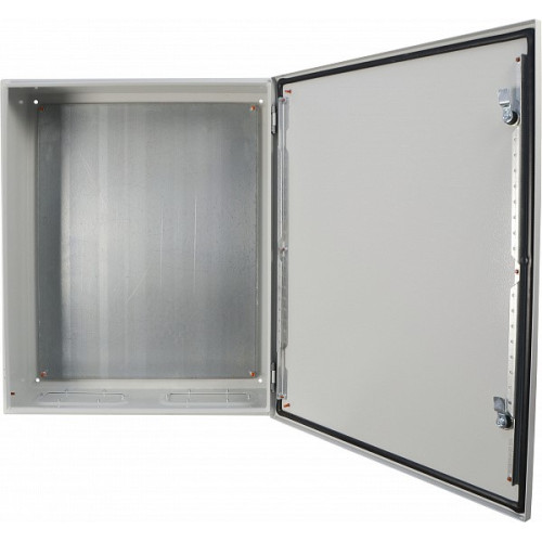 Корпус с монтажной панелью металлический 80*65*25 см, IP65, серии UBox A0260020057