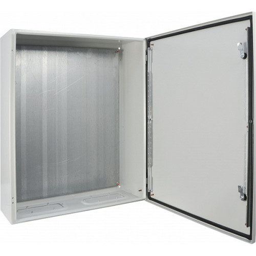 Корпус с монтажной панелью металлический 80*65*25 см, IP65, серии UBox A0260020057