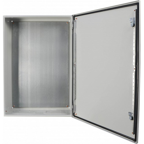 Корпус с монтажной панелью металлический 100*65*30 см, IP65, серии UBox A0260020058