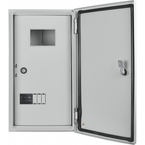 Корпус учета металлический 9 модулей 3ф счетчик, навесной IP54, серии UBox A0260030008