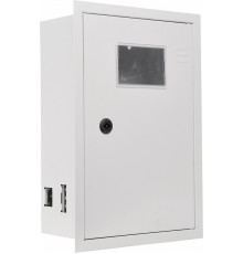 Корпус учета металлический Light 12 модулей 1ф счетчик, встроенный IP31, серии UBox