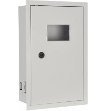Корпус учета металлический Light 12 модулей 3ф счетчик, встроенный IP31, серии UBox