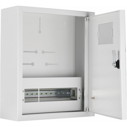 Корпус учета металлический Light 12 модулей 1ф счетчик, навесной IP31, серии UBox A0260030012