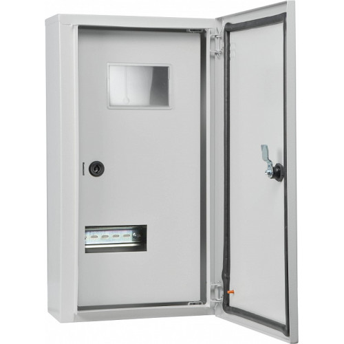 Корпус учета металлический Light 9 модулей 3ф счетчик, навесной IP54, серии UBox A0260030016