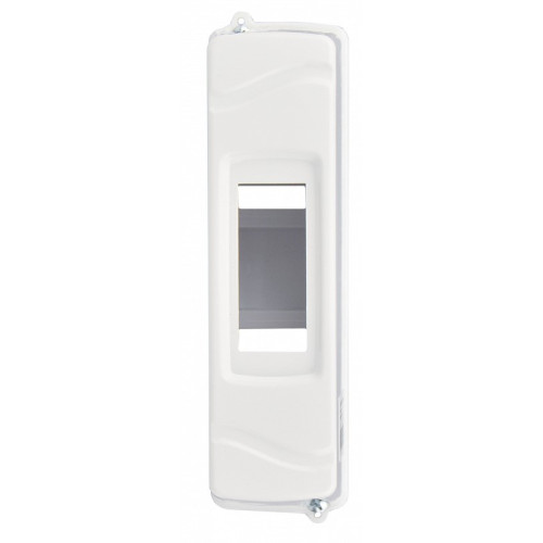 Корпус модульный пластиковый, 1 модуль, навесной, без дверцы, серии UBox A0270010001