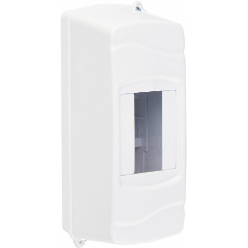 Корпус модульный пластиковый, 2 модуля, навесной, без дверцы, серии UBox A0270010002