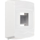 Корпус модульный пластиковый, 4 модуля, навесной, без дверцы, серии UBox A0270010003
