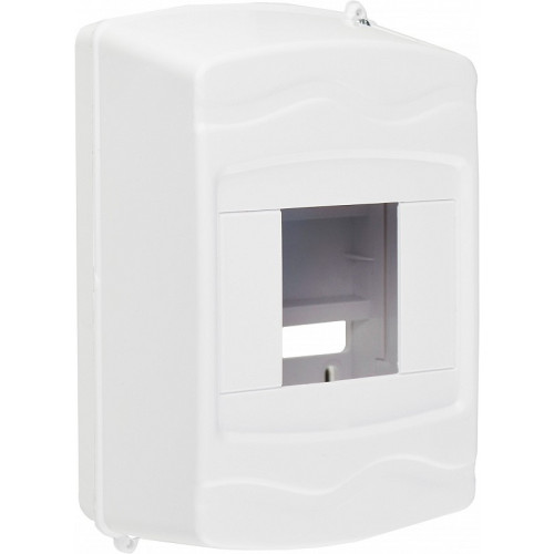 Корпус модульный пластиковый, 4 модуля, навесной, без дверцы, серии UBox A0270010003