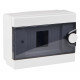 Корпус модульный пластиковый, 6 модулей, навесной, серии UBox A0270010004