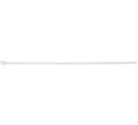 Хомут нейлоновый 4*250 белый (уп. – 100шт)