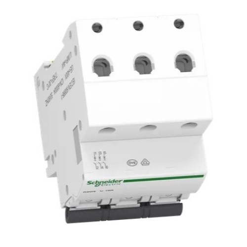Автоматический выключатель 3P 25A, кривая B, 6кА, Acti9 K60N A9K01325