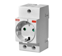 Модульная розетка на din-рейку ABB M1175