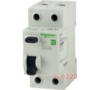 УЗО 25 А, 10 мА, 2 полюса EZ9R14225 Schneider Easy9