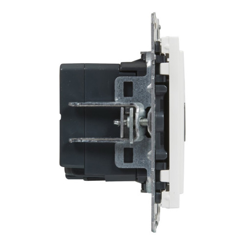 Розетка USB Тип С+C, 15 Вт 5В, белый, Suno Legrand 721131