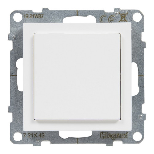 Заглушка с адаптером MOSAIC, белый, Suno Legrand 721143