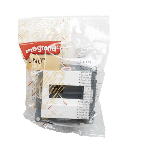 Розетка информационная RJ45 cat. 6 UTP, белый, Suno Legrand 721152