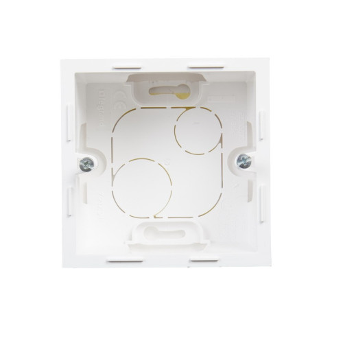 Коробка накладного монтажа 1 пост, белый, Suno Legrand 721194