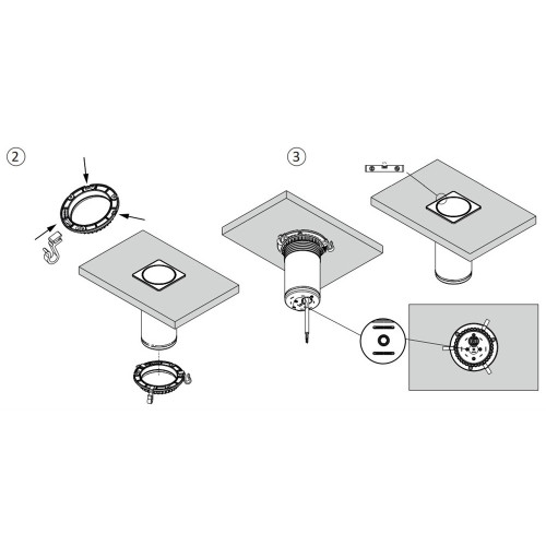 Выдвижной блок розеток 2х220В + USB тип A+C + беспроводная зарядка, черный, Versalift ASA 060.47F.00015