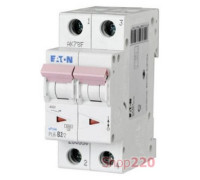 Автомат 2-х полюсный 50 А, тип С, PL6-C50/2 Moeller Eaton