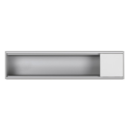 Розеточный блок на 4 (5) розетки К45, белая заглушка, Ofiblock COMPACT Simon KFC204/9