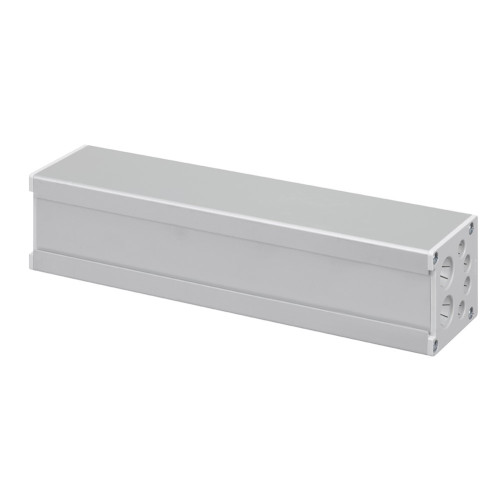 Розеточный блок на 4 (5) розетки К45, белая заглушка, Ofiblock COMPACT Simon KFC204/9